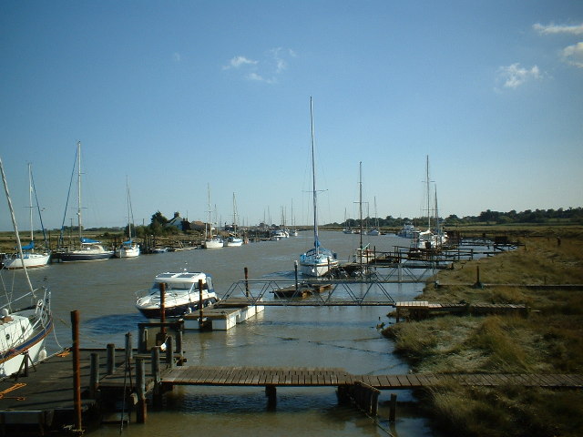 River Blyth from the Southwold to Walberswick footbridge