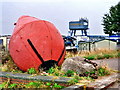 Buoy and plaque