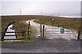 SD9718 : Footpath and drainage channel, Blackstone Edge by Mark Anderson