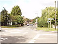 Mini-roundabout in Haddenham