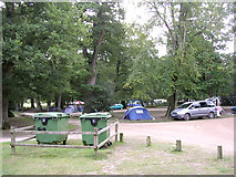 SU3004 : Northern end of Hollands Wood camp site, New Forest by Jim Champion