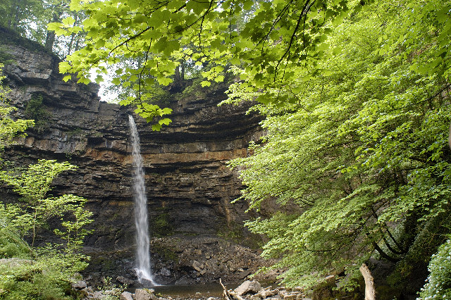 Hardraw Force Waterfall © Andrew Huggett :: Geograph Britain and Ireland