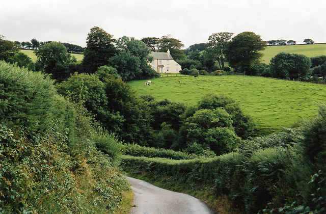 Brendon: towards Cranscombe Farm, Scob Hill
