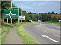 Roundabout on A47, Uppingham