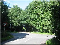 TL1716 : Cross Roads at  Gustard Wood by Jack Hill