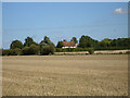 Cottage over the fields near Ashwell.