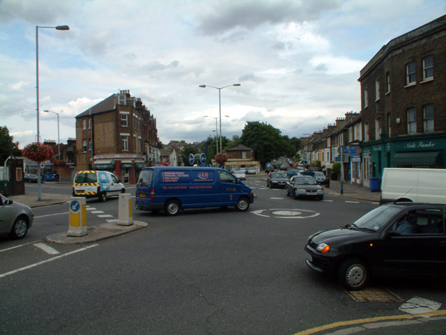 Endwell Road at Brockley Cross SE4