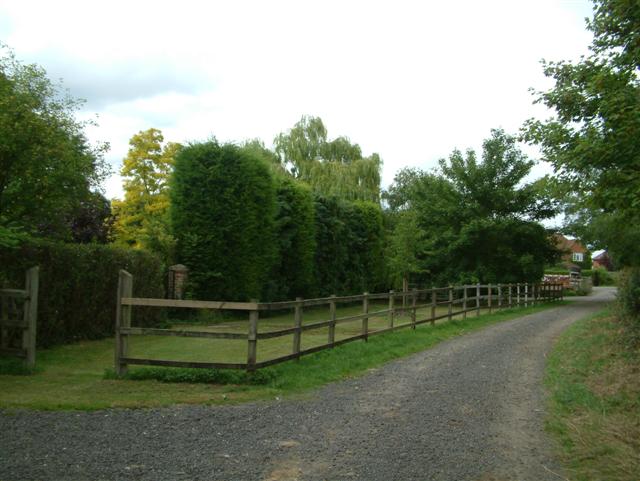 The lane to the Church