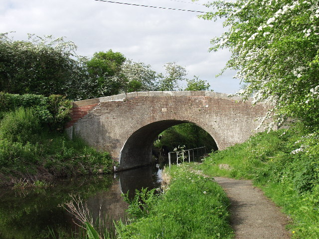 Canal bridge at Buttington Cross,  Welshpool