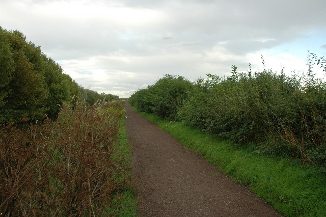 Trans Pennine Trail between Widnes and Warrington