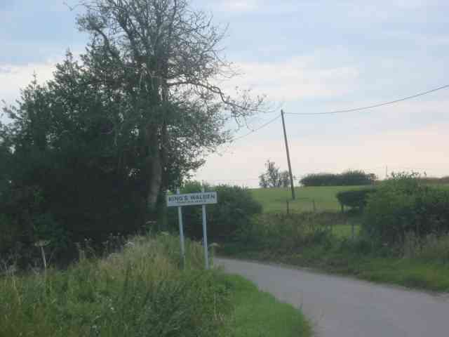 Village sign for Kings Walden