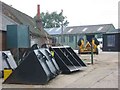 Farm Machinery depot at Wandon End