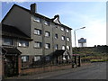 Boarded-up Housing and Water Tower, Drumchapel