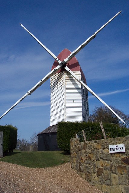 A slightly older but clearer picture of Argos Hill windmill