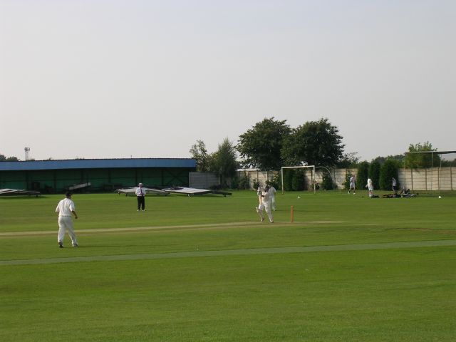 Cricket at the Steelworks
