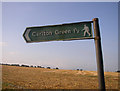 TL6453 : Sign by Carlton Hall Farm by mike