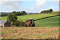 Burlescombe: muck spreading