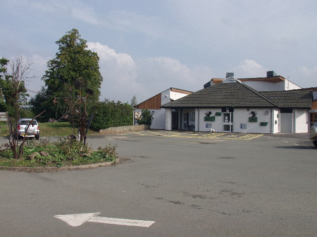 Visitors centre at Alyn Waters Country Park, Wrecsam