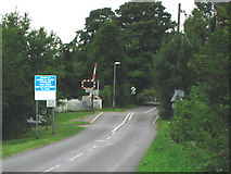 SK6616 : Brooksby Level Crossing by Kate Jewell