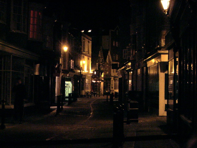 Hastings Old Town at Night