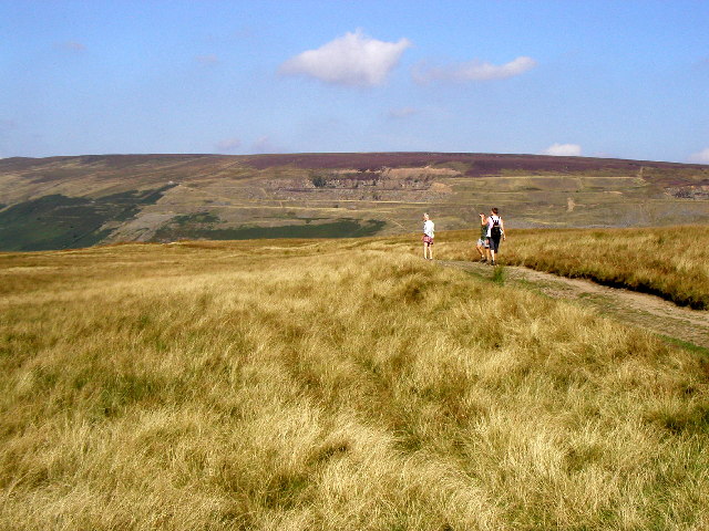 The path to Scar House Reservoir