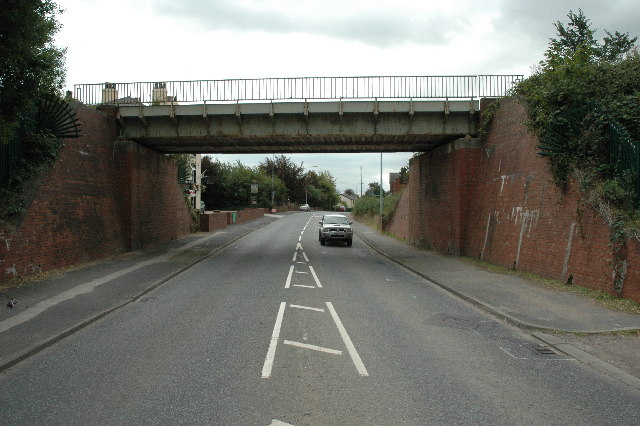 Warrington Road through Glazebury