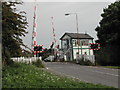 Staythorpe Level Crossing and Signal Box