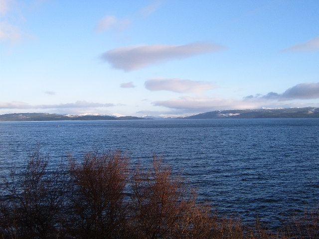 View from Barmore Island across Loch Fyne
