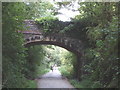 Road bridge over the Camel Trail, near Tregunna