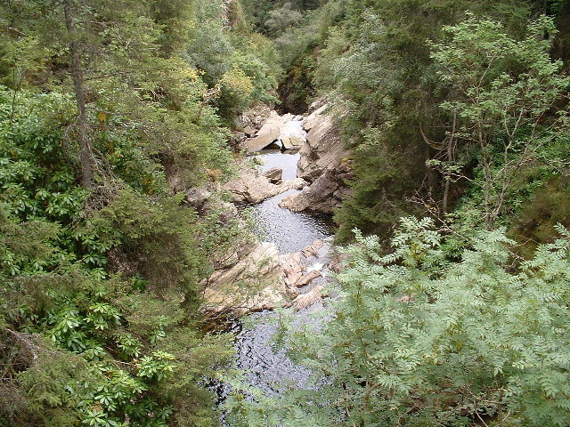 The upper Falls of Bruar