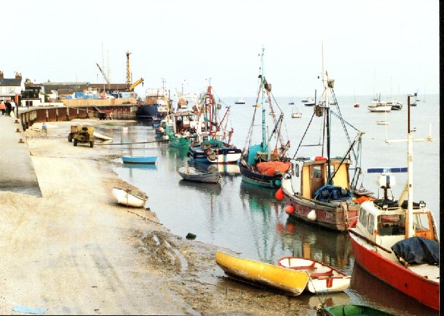 Fishing boats at Old Leigh