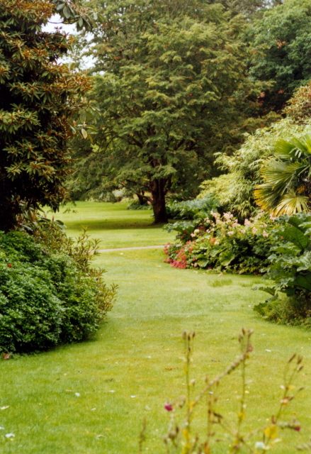 Glenveagh Castle gardens