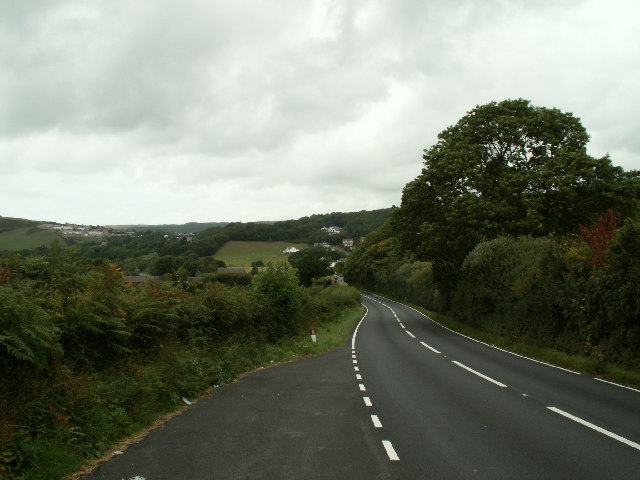 A487 near Rhydyfelin