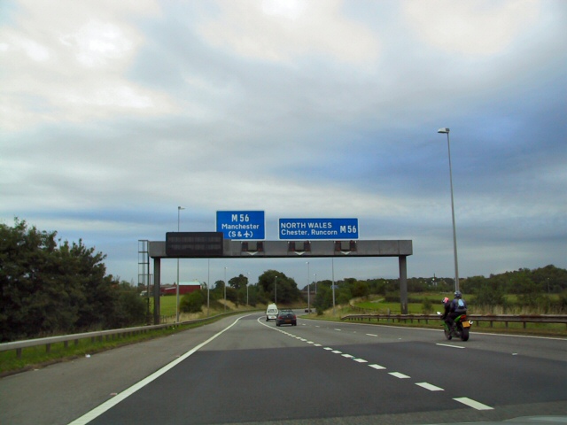 Motorway Intersection © Roger May :: Geograph Britain And Ireland