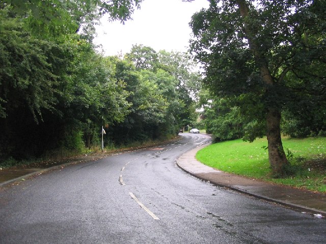Road in Gatley