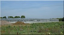 SP0940 : Glasshouses near Willersey by Dave Bushell