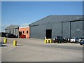 Hangars at Honeybourne Airfield