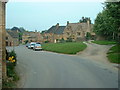 Guiting Power: looking South East down the village