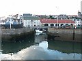 Pittenweem fish sheds and boat