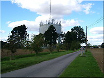 TL6422 : Water Tower at near Homelye Farm, Dunmow, Essex by Brenda Howard