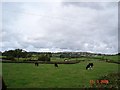 View over farmland