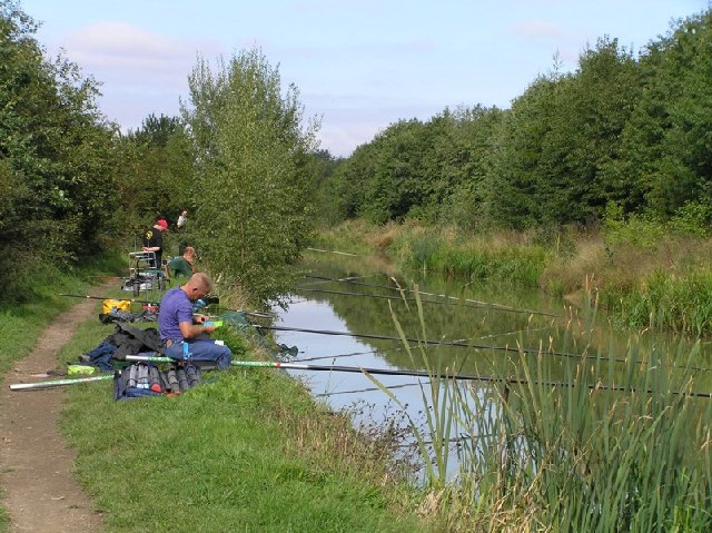 Path of Chesterfield Canal, Fisheries