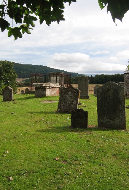 Burial Ground Dunbarney House