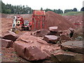 Sandstone Quarry above Barbary Plains