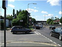 TQ2388 : Western Ave and the A406 by Glyn Baker