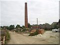 Crowhurst Brickworks - chimney