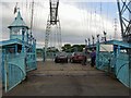 ST3186 : Newport Transporter Bridge gondola by Hywel Williams