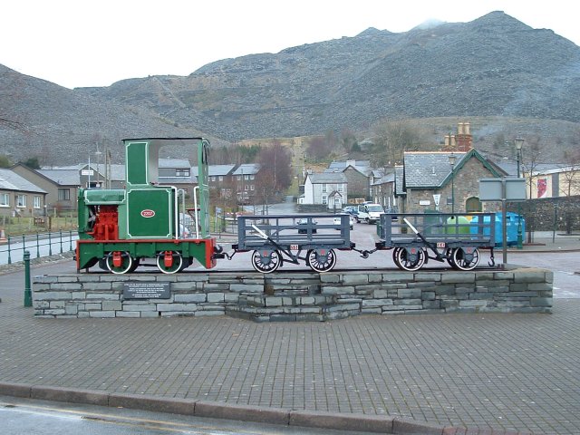 Slate Quarry Train, Blaenau Ffestiniog, Gwynedd