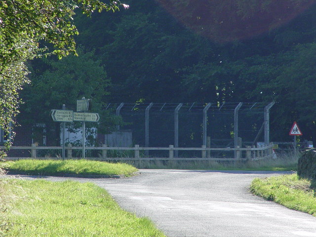 Road Junction outside HMS Forest Moor