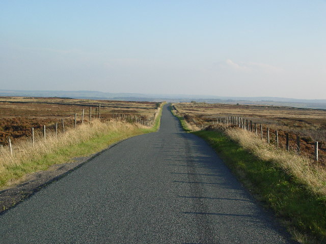 Road over Heyshaw Moor